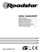 Roadstar HRA-1540UE/BT User manual