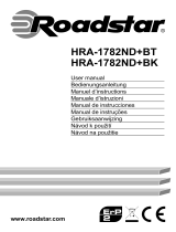 Roadstar HRA-1782ND+BK User manual