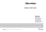 Roadstar HRA-5500 Owner's manual