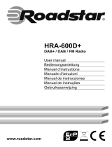 Roadstar HRA-600D+ User manual