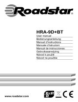 Roadstar HRA-9D+BT-Wood User manual