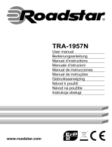 Roadstar TRA-1957N User manual