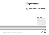 Roadstar TRA-1958N User manual