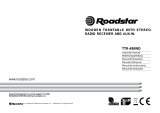 Roadstar TTR-630WD Owner's manual