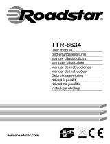 Roadstar TTR-8634 User manual