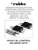 ROBBE ROXXY BL-Control 975-12 Operating instructions