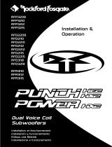 Rockford Fosgate Punch HE2 User manual