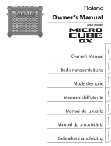 Roland MICRO CUBE GX (Black) Owner's manual