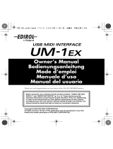 Edirol UM-1X User manual