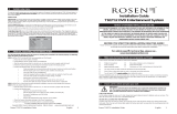 Rosen T10 User manual