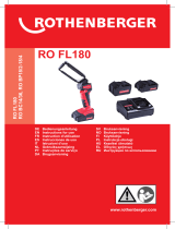 Rothenberger LED lamp RO FL180 User manual