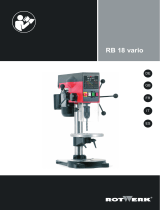 Rotwerk RB 18 vario User manual