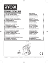 Ryobi RPW150HS User manual