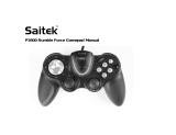 Saitek P2600 RUMBLE PAD User manual