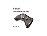 Saitek Cyborg Rumble Pad Owner's manual