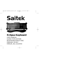 Saitek Eclipse Keyboard User manual