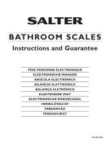 Salter 9018s User manual