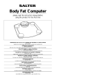 Salter Housewares Body Fat Computer User manual