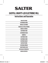 Salter Housewares Coffee Grinder 7604-0211-01 User manual