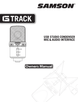 Samson G-TRACK User manual