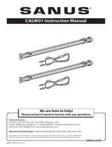 Sanus CALW01 Installation guide