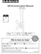 Sanus MC1A Installation guide