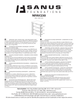Sanus Sanus Natural AV Foundations NFAV230 User manual
