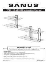 Sanus VF2012 Installation guide