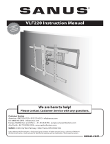 Sanus VLF220 Installation guide