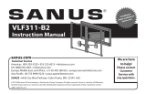 Sanus Premium SANUS SUPER SLIM FULL MOTION 37 84 User manual