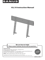 Sanus Systems VLL10-B1 User manual