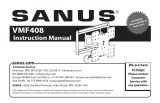 Sanus VMF408 User manual