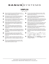 Sanus Systems FPM25MT User manual