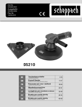 Scheppach DS210 User manual