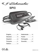Schumacher SPI3 Automatic Battery Charger Owner's manual