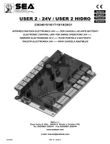 SEA USER 2 24V Owner's manual