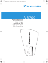Sennheiser Car Stereo System A 3700 User manual