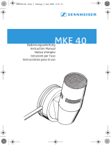 Sennheiser MKE 40-1053 User manual