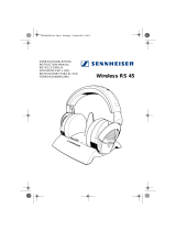 Sennheiser RS45 User manual