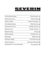 SEVERIN EM 3965 Owner's manual