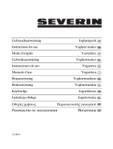 SEVERIN JG 3519 Owner's manual