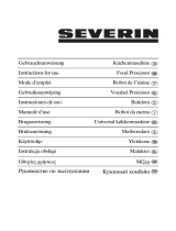 SEVERIN Food Processor Owner's manual