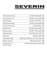 SEVERIN RG 2681 - Owner's manual