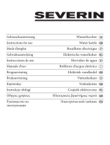 SEVERIN WK 3336 Owner's manual