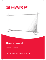 Sharp LC-40FI5012E Operating instructions