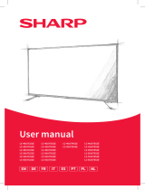 Sharp UHD 4K LC-40UI7452E Smart Wifi Owner's manual
