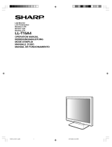 Sharp LL-T15A4 User manual