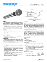 Shure UNISPHERE I 565SD-LC User manual
