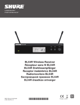 Shure BLX24R/PG58 Wireless-System Q25 User manual