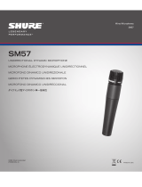 Shure SM57 User manual